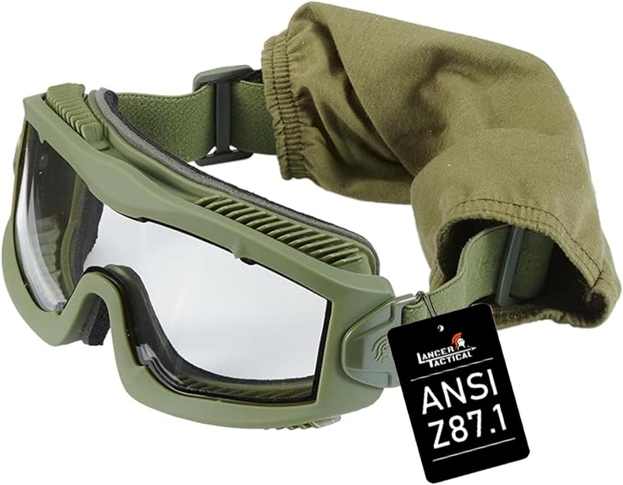 okulary ochronne ASG testowane pod ostrzałem kulek airsoftowych