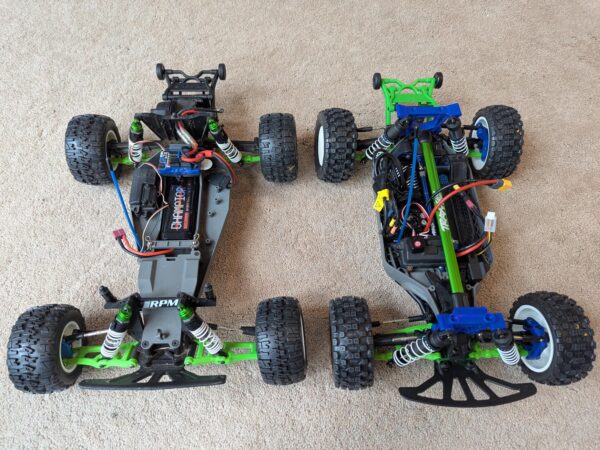 napęd 4WD vs 2WD w samochodzie RC